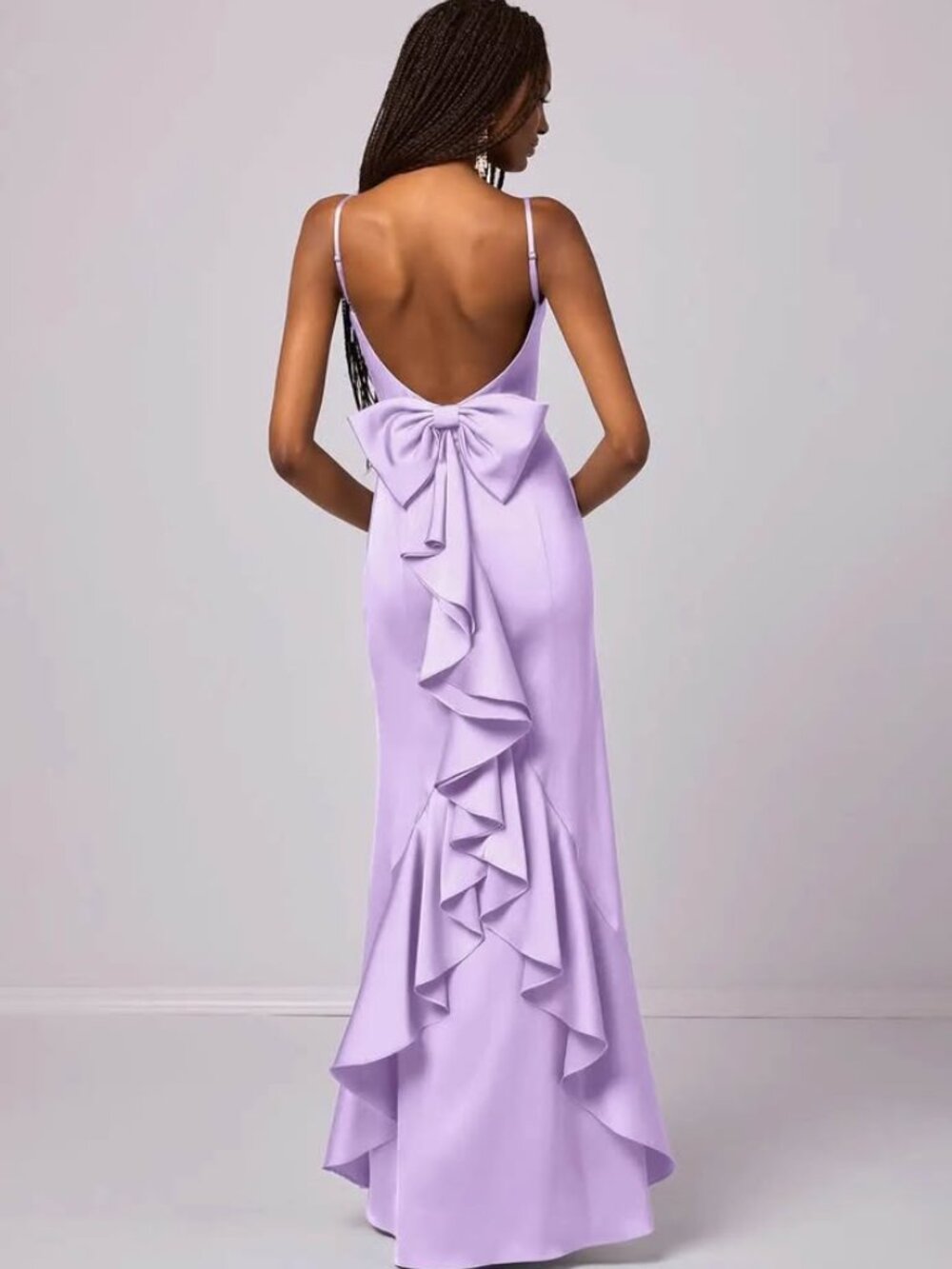 AZAZIE x Barbie™ Purple Bridesmaid Wedding Guest Dress - Picture 4 of 6